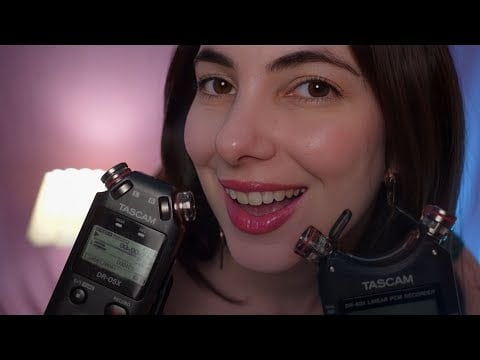 ASMR Com Tascam Velho e tascam novo!