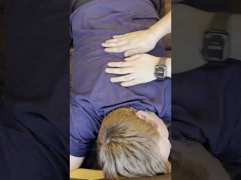 ASMR Back Massage, Trace #asmr #relax #massage #asmrmassage #shorts #asmrshort #sleep #relaxation