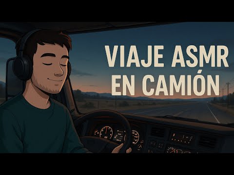 Acompáñame en camión 🚚 | Viaje relajante ASMR por carretera - American Truck Simulator