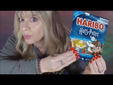 ASMR Eating Harry Potter Gummy Candy | Mukbang Taste Test