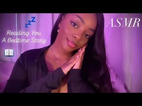 ASMR | Reading You A Bedtime Story 🤍 With Gentle Mouth Sounds & Clicky Whispers ✨