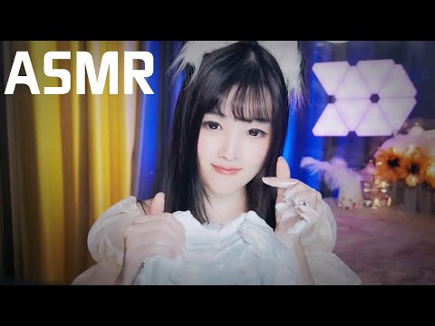 【ASMR直播錄像vol 118】白噪音摀耳泡沫助眠，咀嚼脑子疏解压力