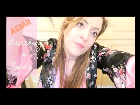 ☽ASMR Italiano✩ Brushing & Favola Rilassante "Raccontami Una Storia" TAG