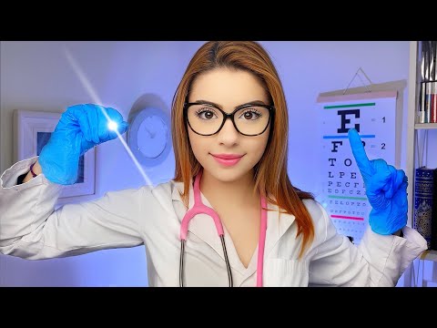 ASMR Detailed Cranial Nerve Exam & Vestibular Assessment 👩‍⚕️ DETAILED Ear, Eye Exam Hearing Test