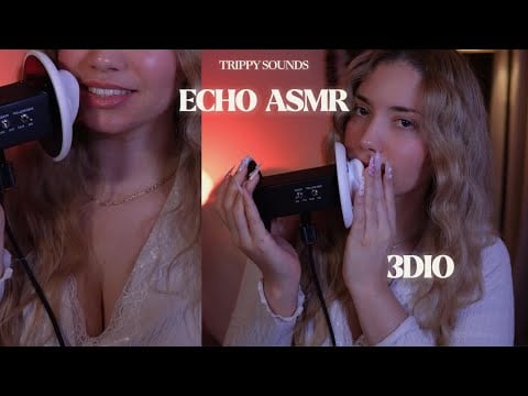 ASMR | Best Echo Sounds (echo, mouth sounds, hand sounds, soft breathing)