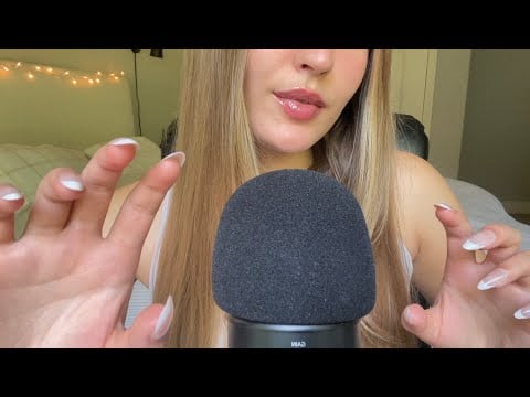 ASMR | Double the Hand Movements, Head Massage, & Intense Mic Scratching💫| Jasiel's CV