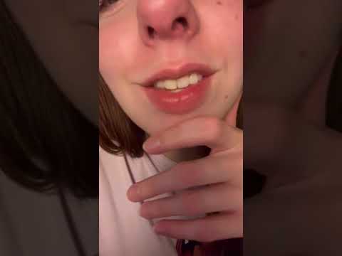 Let's do some triggers! #personalattentionasmr #mouthsounds #guesstheword