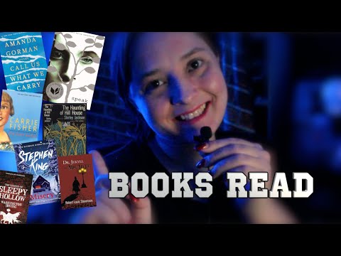 📖 Books Read [Up Close Whisper] ASMR Chat 📖