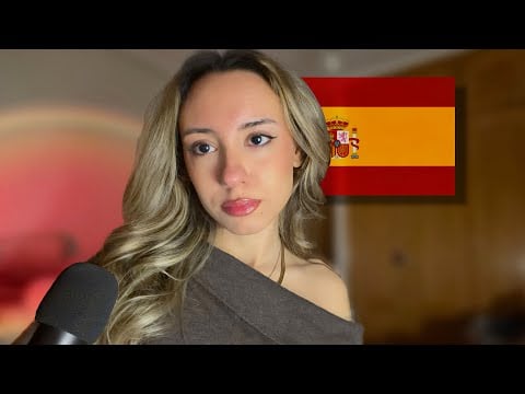 ASMR Teaching You Spanish! (For Beginners) 