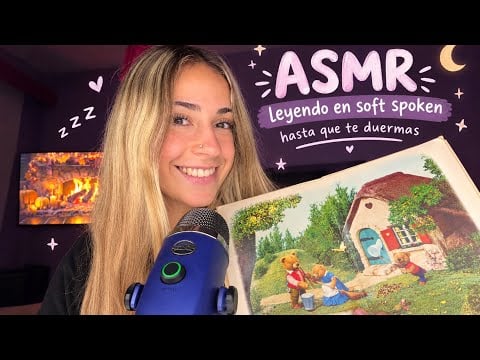 ASMR LEYENDO HASTA QUE TE DUERMAS- SOFT SPOKEN🩷