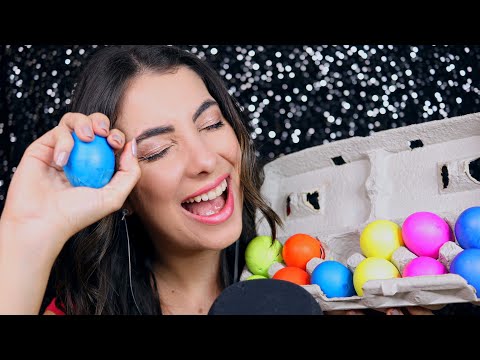 ASMR QUEBRANDO OVOS PARA DORMIR - Sweet Carol