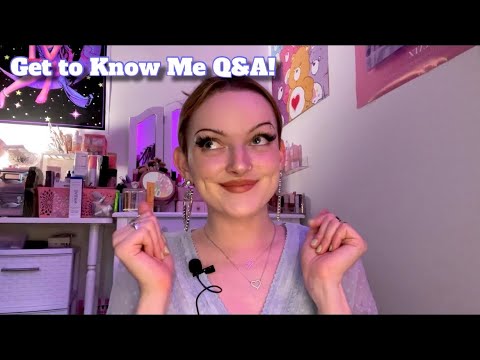 ASMR Whispered Q&A! 💗💙