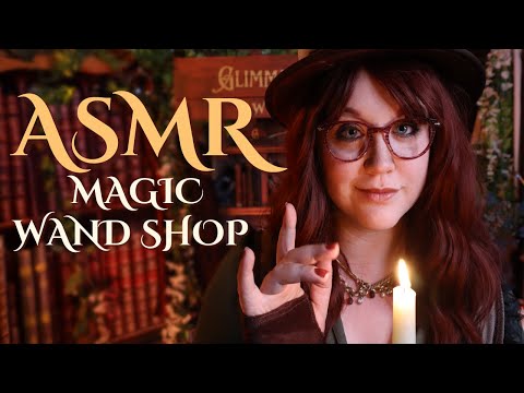 ASMR Magic Wand Shop 🪄 Soft-Spoken Fantasy ASMR Roleplay for Sleep & Relaxation