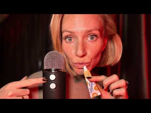ASMR 100 Layers of Lipgloss 💄 100% Mic Sensitivity Mouth Sounds