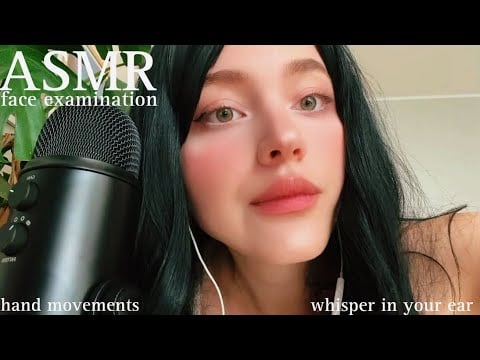 ASMR: i will take care of your skin, really close 