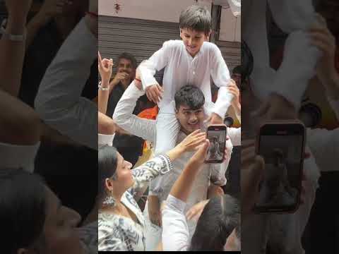 Ganpati visarjan 2025 #explorepage #dance