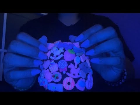 ASMR Embellished Mic Cover Scratching and Tapping (No Talking)