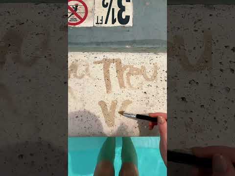 if i write your name you have to go to sleep asmr game at the pool #asmr #asmrgames #sleep #relax