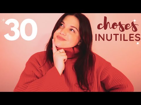 ASMR FRANÇAIS⎪30 choses INUTILES que tu n'as pas besoin de savoir (regarde quand même la vidéo!) 🤪