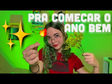 ✨ASMR | Removendo suas energias negativas para 2023✨