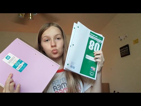 Asmr- asmr with school supplies! | school haul 🏫✏📚