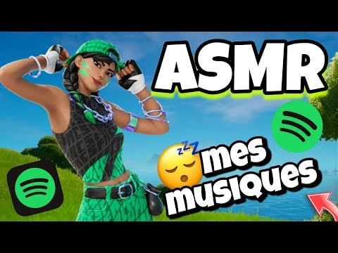 ASMR Français Je vous montre mes musiques préférées ✨😊 (Chuchotements intense😴)