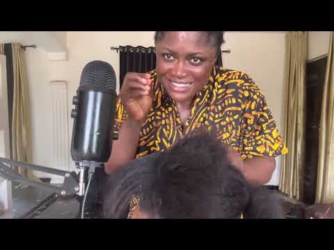 ASMR ✨Soft Whisper No Gum scalp scratching on my sister UNEDITED VIDEO