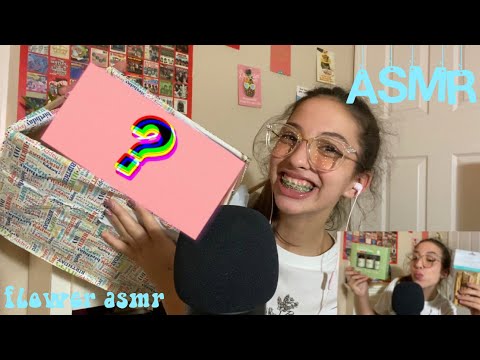 ASMR Birthday Box Swap with Flower ASMR 🌼