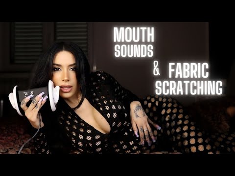 ASMR MOUTH SOUNDS & FABRIC SCRATCHING ( SEE INFOBOX⬇️)