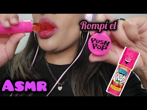 ASMR | PuSH PoP | A DORMIR ... #asmrsounds 