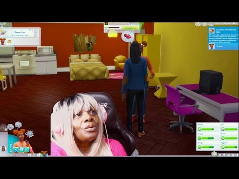 TRYING TO BE MORE THAN FRIENDS GOING ON A DATE HOPEING TO SEE FATHER WINTER SIMS 4 ASMR CHEWING GUM