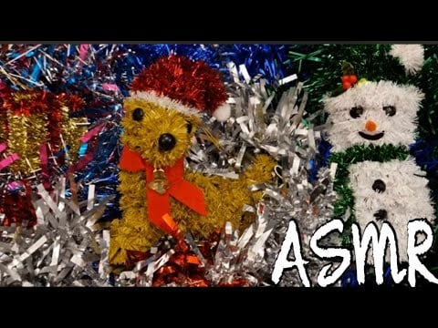 The BEST Tinsel ASMR video you have ever seen .. maybe ;) NO talking... just TINSEL