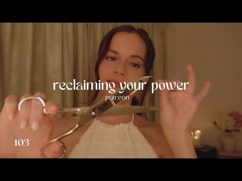 ASMR REIKI to reclaim your power (cord cutting, rattle, deep energy healing)