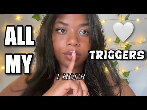 ASMR FAST AND AGGRESSIVE CLICKY MOUTH SOUNDS TRIGGERS I INVENTED(1 HOUR) 