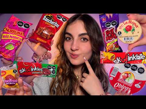 ASMR en español COMIENDO DULCES MEXICANOS
