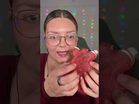 ASMR- Chewin A Giant Care Bear Gummy 🧸💗🍭🍓 #asmr #asmrmukgbang #mouthsounds #asmrchewing
