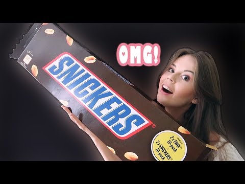 ASMR |  5 Pound Chocolate Bar | Unpacking & Eating 🍫