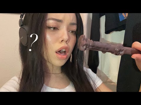 ASMR || Doing your makeup with the WRONG items :o