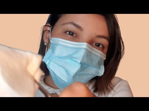 SERIE ASMR FR | SUIVI MEDICAL AVEC L'INFIRMIERE JOËLLE (EP.4) 💜✨