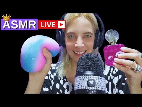 ASMR EN VIVO!! PARA DORMIR RÁPIDO 😴 RELAX TOTAL 💆‍♀️💆‍♂️