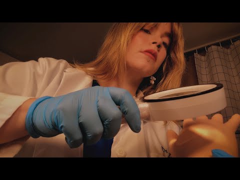 ASMR Head to Toe Detailed Full Body Skin Exam | Closely Inspecting You 