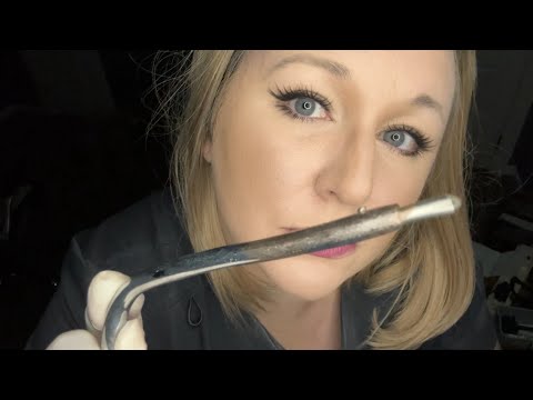 ASMR Cranial Nerve Exam | Whisper | Pen Light | Gloves | Personal Attention