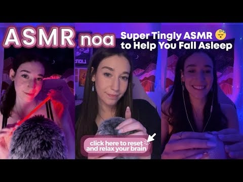 Need to Relax? Click here | OVER 4 HOURS of ASMR to help you sleep and decompress 💕| live #238