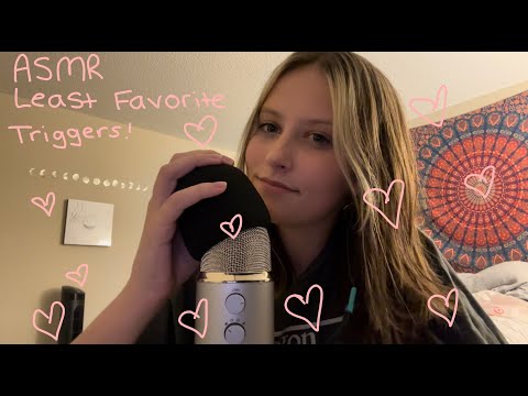 [ASMR]MY LEAST FAVORITE TRIGGERS - The ASMR Index