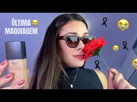 ASMR: amiga maquiadora foi no seu funeral (COMPLETO)⚰️💄