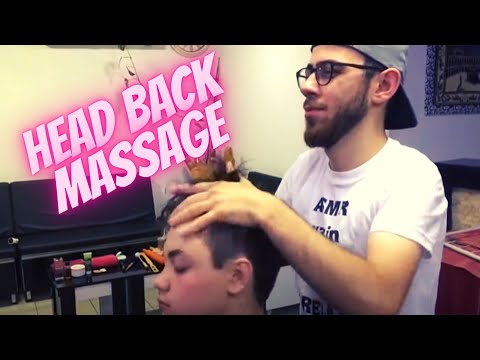 ASMR BACK MASSAGE SLEEP MASSAGE A PERFECT MASSAGE RELAX MASSAGE #back #relax #sleep #asmr #massage