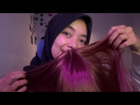 ASMR Hair Play — Scratching, Pulling Hair, Massage