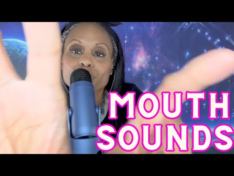 ASMR Fast Mouth Sounds and Visual Hand Movements