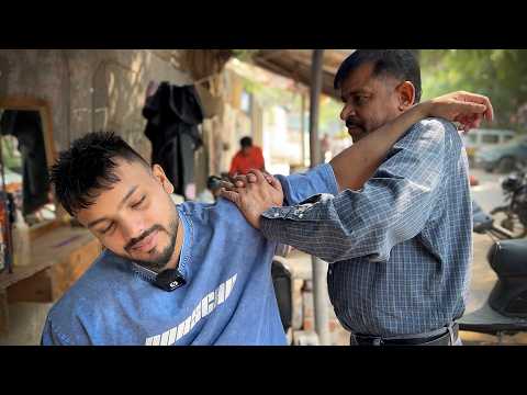 Dinesh Barber DEEP Scalp Head Massage | Real 💫 RELAXATION That Melts Your STRESS | ASMR Gautam