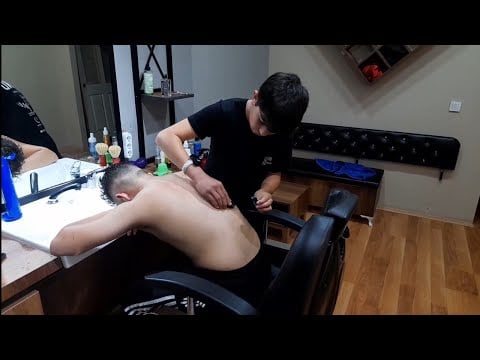 Amazing asmr massage from the apprentice skin care and body massage
